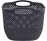 Корзина HOBBY LIFE DIAMOND тёмно-серая 22х22х17.5см HL041281DG 3