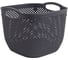 Корзина HOBBY LIFE DIAMOND тёмно-серая 22х22х17.5см HL041281DG 4