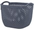 Корзина HOBBY LIFE DIAMOND тёмно-серая 18.8х18.8х15 HL041280DG 4