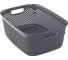 Корзина HOBBY LIFE DIAMOND тёмно-серая 28.5х21х11см HL041278DG 2