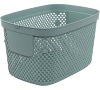 Корзинка HOBBY LIFE NICKEL зелёная 3л 15.5x22.3x13с HL041290MG