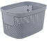 Корзинка HOBBY LIFE NICKEL серая 3л 15.5x22.3x13см HL041290GR 1