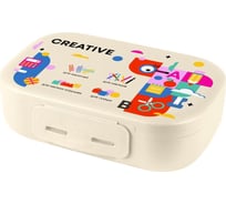 Контейнер для хранения PLAST TEAM Creative, с крышкой, 17,9 x 12,8 x 5,2 см 278812