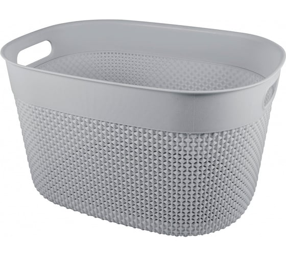 Корзина универсальная PLAST TEAM Oslo, 380 x 284 x 221 мм, серый шторм 244990 1