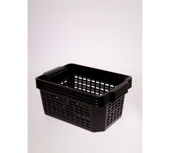 Корзина для хранения BEFAST черная (5шт.) КДХЧ5S 1