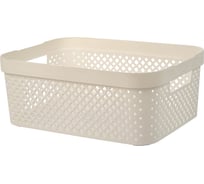 Корзина Plast Team Stockholm, 36 x 27,5 x 13,9 см, молочный туман 280160