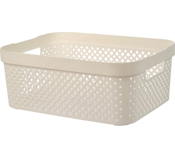Корзина Plast Team Stockholm, 36 x 27,5 x 13,9 см, молочный туман 280160 1