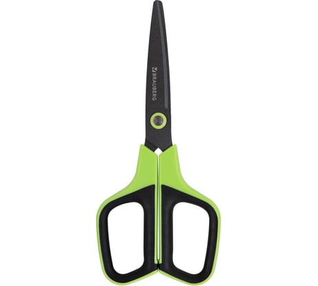 Ножницы BRAUBERG JET Special, салатовые, 175 мм, 3-х сторонняя заточка, тефлоновое покрытие, 238851