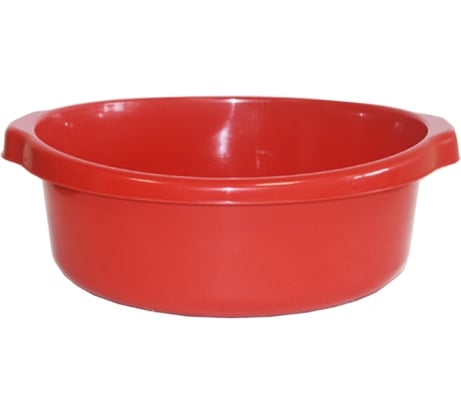 Круглый таз Мультипласт Групп МУЛЬТИ 10 л 25 красный MPG8447