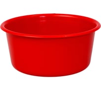 Круглый таз ПАО Завод Буревестник емкость 13 л цвет красный 71179