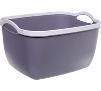 Корзина для хранения Селфи БРЭТОС, цвет пыльно - серый, 34.5*27*20см 836-675