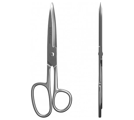 Ножницы ErichKrause Сталь, цельнометаллические, 18 см 14852
