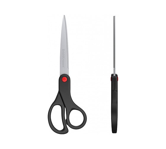 Ножницы ErichKrause Unity Asymmetric, 18 см, черный 35104 1