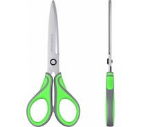 Ножницы ErichKrause Megapolis, 18 см, серо-зелёный 44888