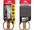 Ножницы ErichKrause Protector Lock, 15.5 см с фиксатором, серо-оранжевый 48055 4