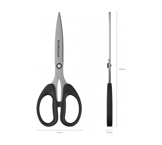 Ножницы ErichKrause Top Model, 19 см 50015