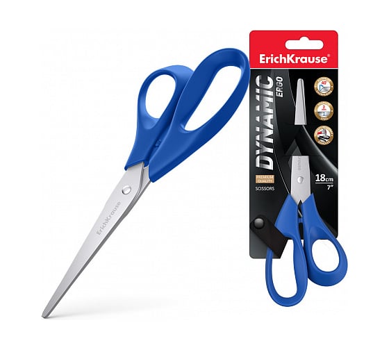 Ножницы ErichKrause Dynamic, 18 см 14869