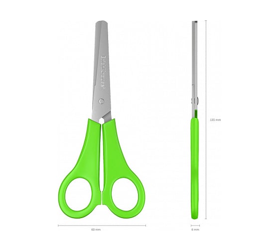 Ножницы для левшей ErichKrause Joy, 13.5 см 30790