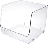 Органайзер для хранения универсальный Селфи ФЛАТТО, прозрачный, 22*22*18.8см (лейбл) 965-404