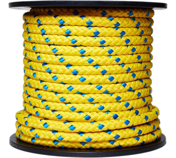 Канат полипропиленовый плетёный ТОРГОВО-ПРОИЗВОДСТВЕННАЯ КОМПАНИЯ МДС 18мм 8пр. с сердечником (50м) 7930050323367