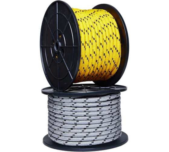 Канат полипропиленовый плетёный ТОРГОВО-ПРОИЗВОДСТВЕННАЯ КОМПАНИЯ МДС 14мм 16пр. с сердечником (50м) 7930050323343