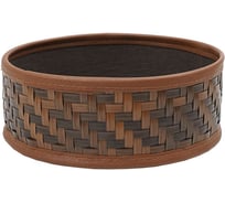 Корзина подарочная Natural House c ручкой овальная Д250 Ш160 В100, белый ZX-03S