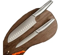 Набор Сантоку из 2 кухонных ножей NADOBA серия BLAIR 725031