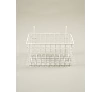 Корзина на сетку ПК МАГС 220х130х120, белый 04-01606