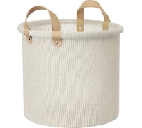 Корзина для хранения Bergenson Bjorn Sustainable collection, Ø32х28 см, молочная BB0000911