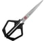 Ножницы BRAUBERG Super black 170 мм, черные, 3-х сторонняя заточка, ручки из ABS пластика, 238854 5