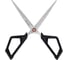 Ножницы BRAUBERG Super black 170 мм, черные, 3-х сторонняя заточка, ручки из ABS пластика, 238854 9