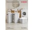 Корзина для белья Econova VELVET 45x36x63 см, 60 л, светло-серый флэк 433246338 6