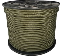 Шнур плетеный полипропиленовый ООО Оптхозторг 10 мм 200 м, хаки 1100Х200