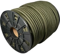 Шнур плетеный полипропиленовый ООО Оптхозторг 12 мм 100 м, хаки 1120Х100