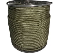 Шнур плетеный полипропиленовый ООО Оптхозторг 12 мм 200 м, хаки 1120Х200