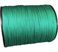 Шнур вязаный ООО Оптхозторг полипропиленовый 4 мм 1000 м зеленый 30461000