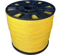 Шнур вязаный ООО Оптхозторг полипропиленовый 3 мм 1000 м желтый 30351000