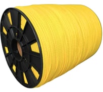 Шнур вязаный ООО Оптхозторг полипропиленовый 4 мм 1000 м желтый 30451000