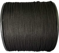 Шнур вязаный ООО Оптхозторг полипропиленовый 3 мм 1000 м черный 30311000