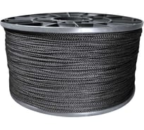 Шнур вязаный ООО Оптхозторг полипропиленовый 2 мм 1000 м черный 30211000