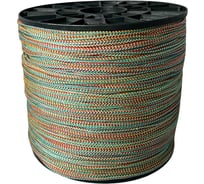 Шнур вязаный ООО Оптхозторг полипропиленовый 3 мм 1000 м цветной 30301000