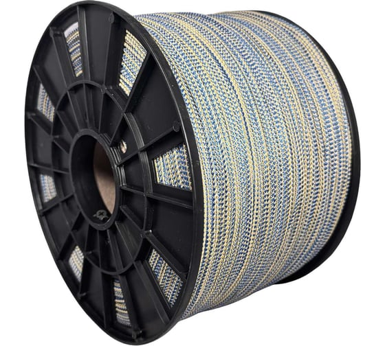 Шнур вязаный ООО Оптхозторг полипропиленовый 2 мм 1000 м цветной 30201000