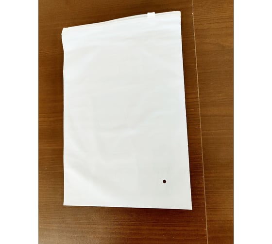 Пакет слайдер MW 100 шт 25х25см, ПВД 50 мкм, Евростандарт, матово-белый, воздухоотвод, первичка ПС-М-ПВД50-25х25 1