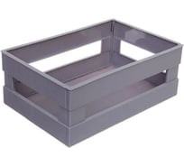 Ящик - органайзер универсальный для хранения складной Селфи ДЭСПО, цвет серый, 30*20*11.5см 836-671