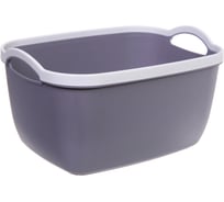 Корзина для хранения Селфи БРЭТОС, цвет пыльно - серый, 30.5*23*17см 836-674