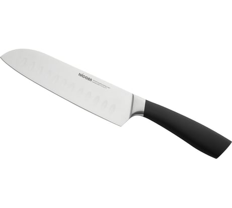 Нож Сантоку NADOBA UNA с углублениями, 17,5 см, 723913