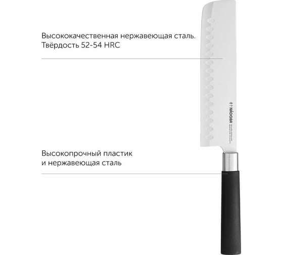 Нож Тэппанъяки NADOBA KEIKO 18,5 см, 722918