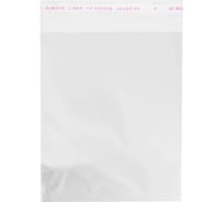 Пакет БОПП с клеевым клапаном BRAUBERG КОМПЛЕКТ 100шт, 40х60+4 см, 53 мкм с усиленным швом, , 700420