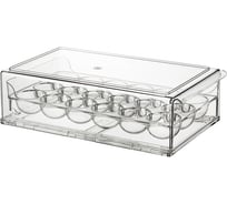 Органайзер для хранения яиц выдвижной Smart Solutions Keep In 18 ячеек SS0000293