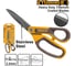 Ножницы универсальные INGCO 210 мм (6/24) INDUSTRIAL HSCRS812108 2